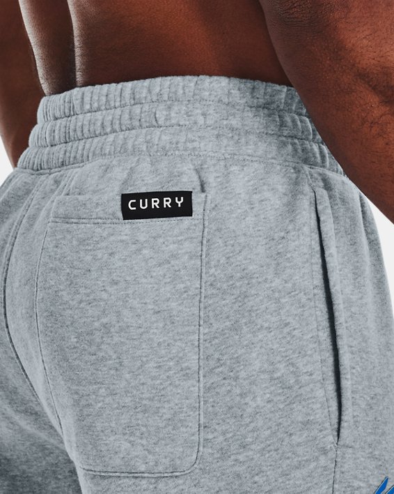Men's Curry Fleece Sweatpants, Blue, pdpMainDesktop image number 3